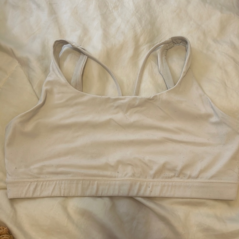 ATHLETA EXHALE SIZE L DD WHITE